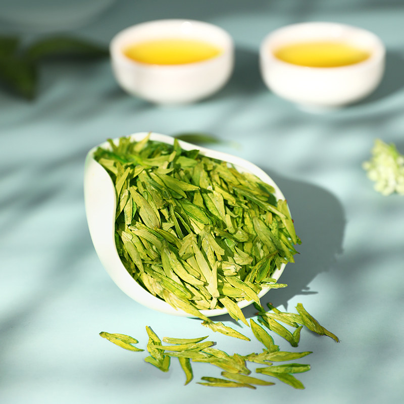 2021新茶盛茗世家正宗明前特级龙井春茶绿茶叶礼盒装200g送礼长辈