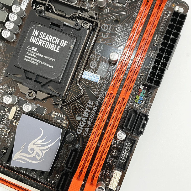 库存技嘉ga-b250nphoenix-wifi迷你主板wifi支持6代7代主板