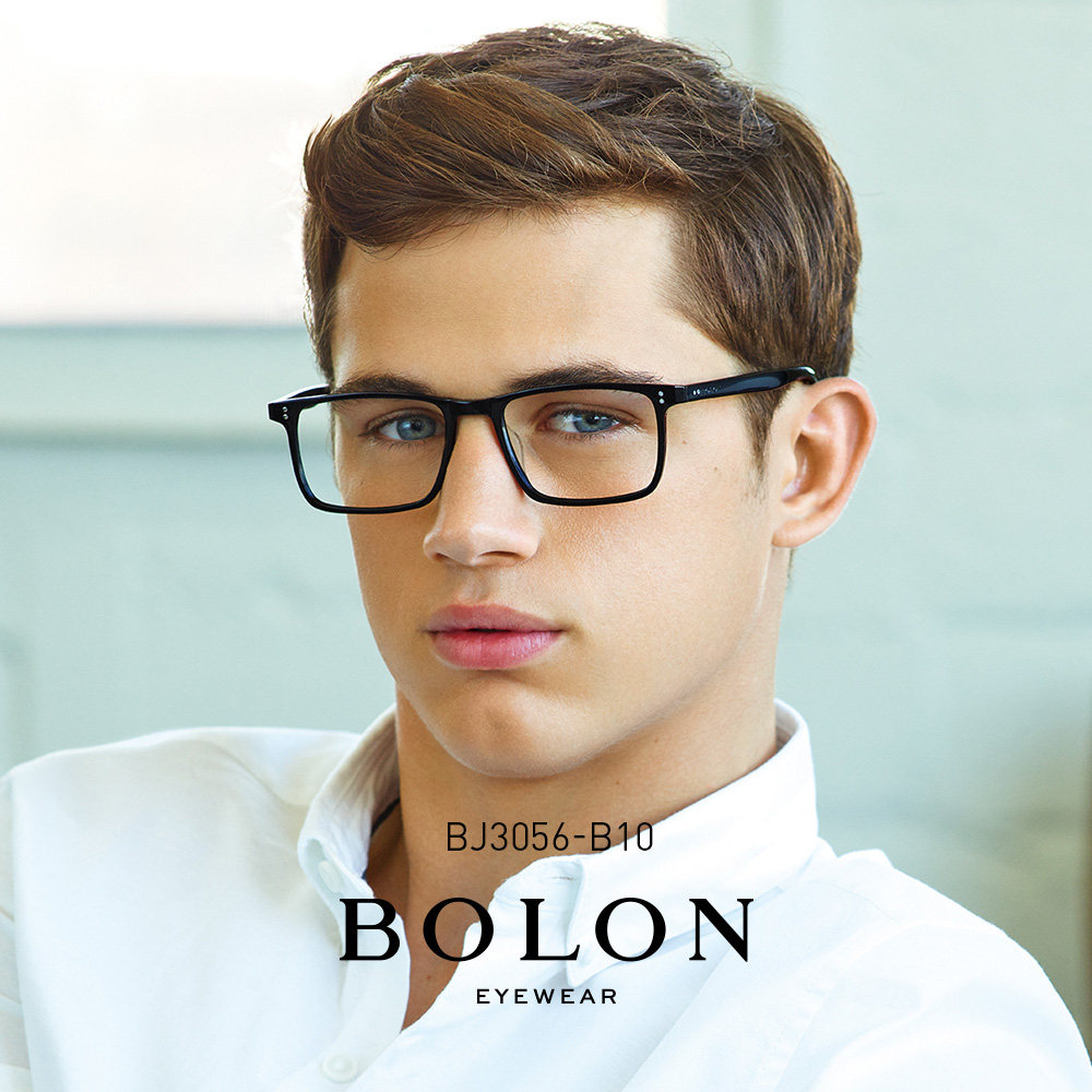 镜框bolon暴龙龙眼男款复古板材商务眼镜王俊眼镜架