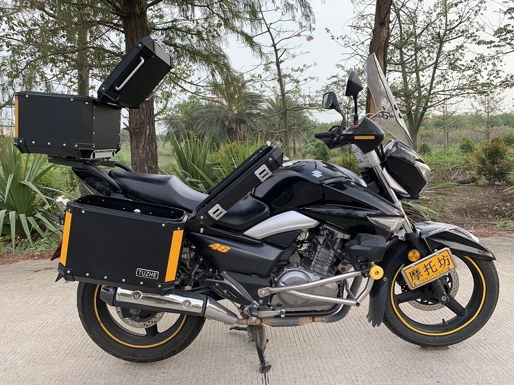 金边途者摩托车gw250gw250sgw250fdl250箱尾箱摩托车尾箱