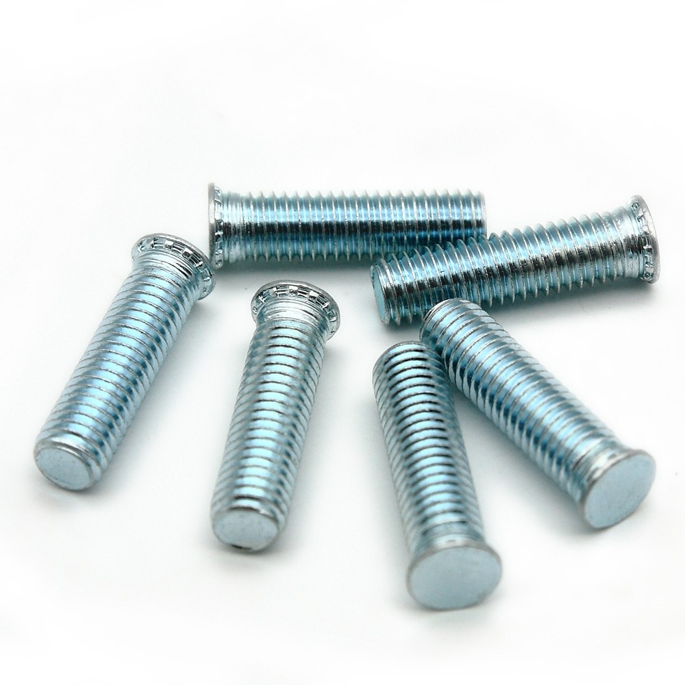 镀锌压铆螺丝螺钉螺母螺柱fhm3m4m5m6m8钣金机箱加工螺钉