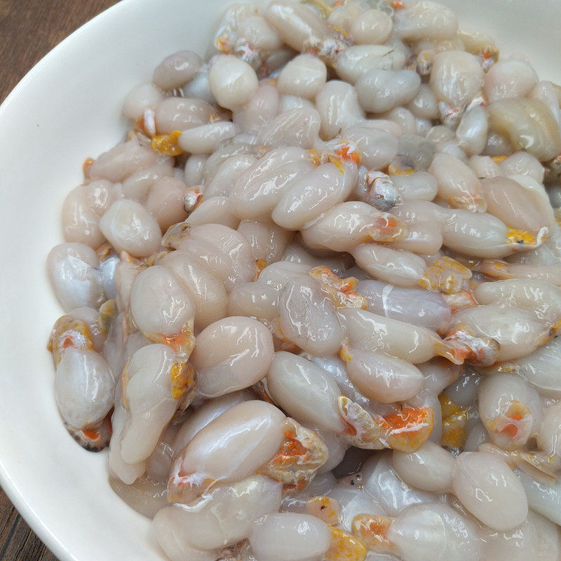 微咸小墨鱼蛋 目鱼蛋 乌鱼蛋 乌贼蛋 500g 台州温岭特产海鲜