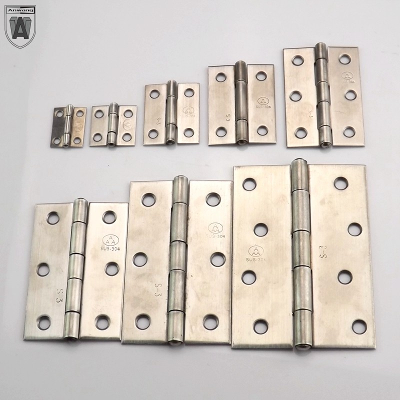 1寸1.5寸2寸2.5寸不锈钢304弹簧合页铰链自动关门回位木箱小活页