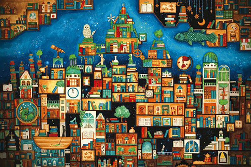 现货包邮日本epoch1000片成人拼图西村系列遗忘拼图