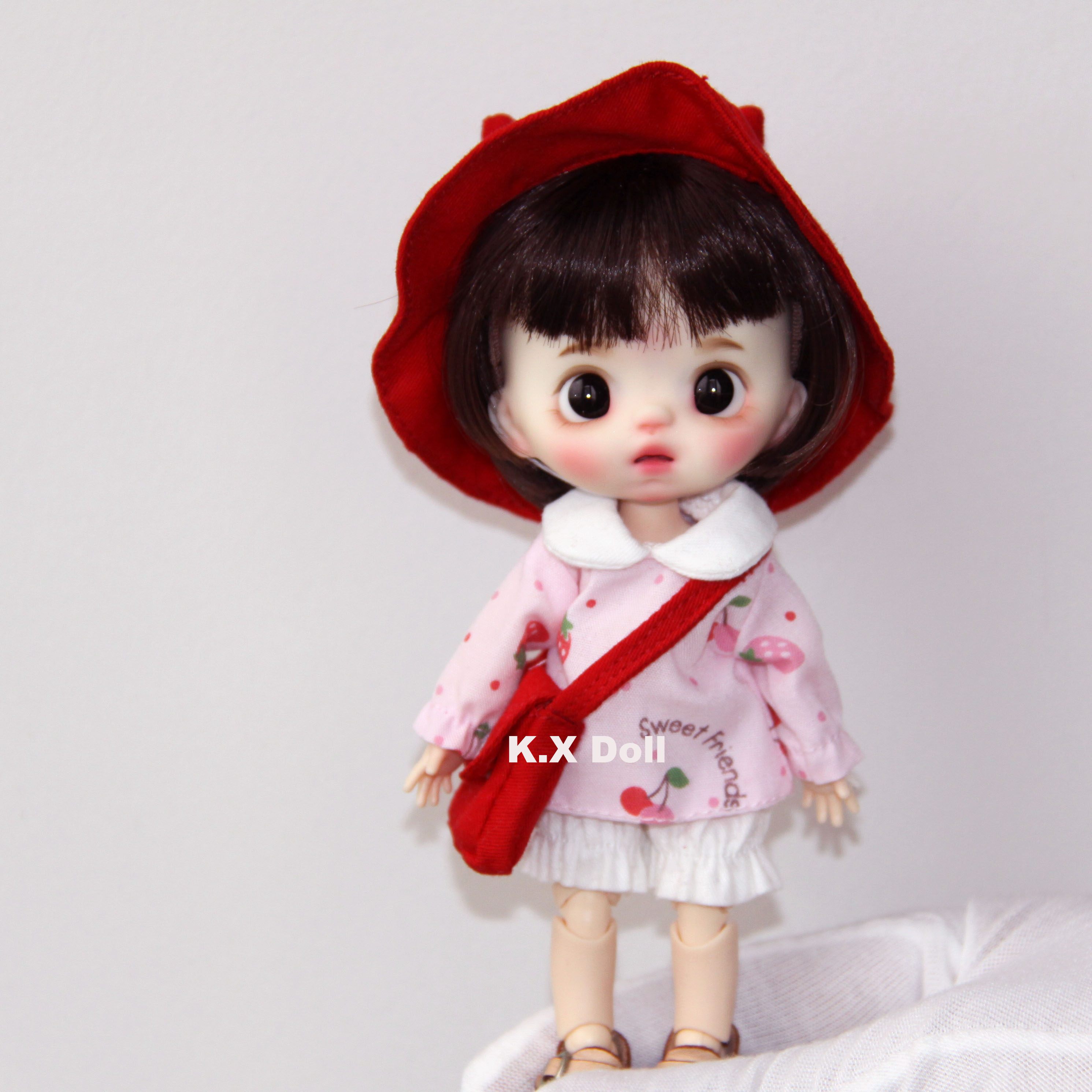 kxdollob11现货礼物带妆裸头整娃犹犹树脂bjd娃娃