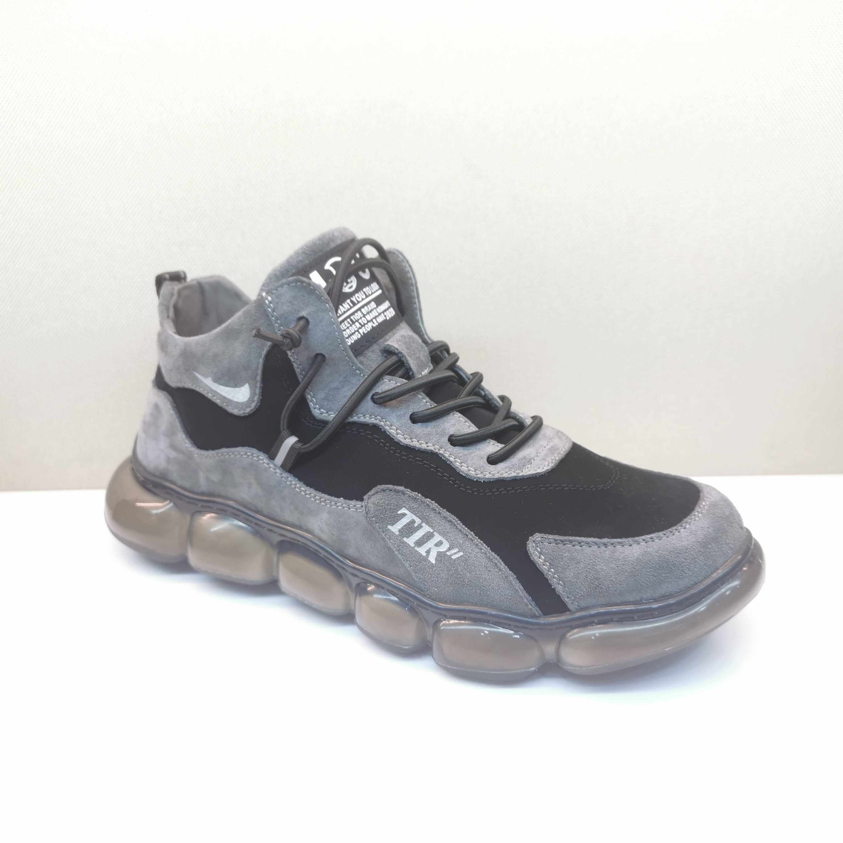 佰纳男鞋新款真皮正品时尚百搭舒适休闲气垫单鞋