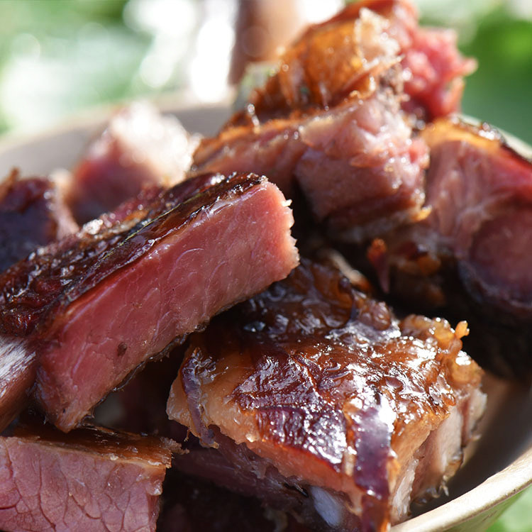 整块腊猪排骨四川特产正宗烟熏肉老腊肉腊肠农家自制土猪腊肉包邮