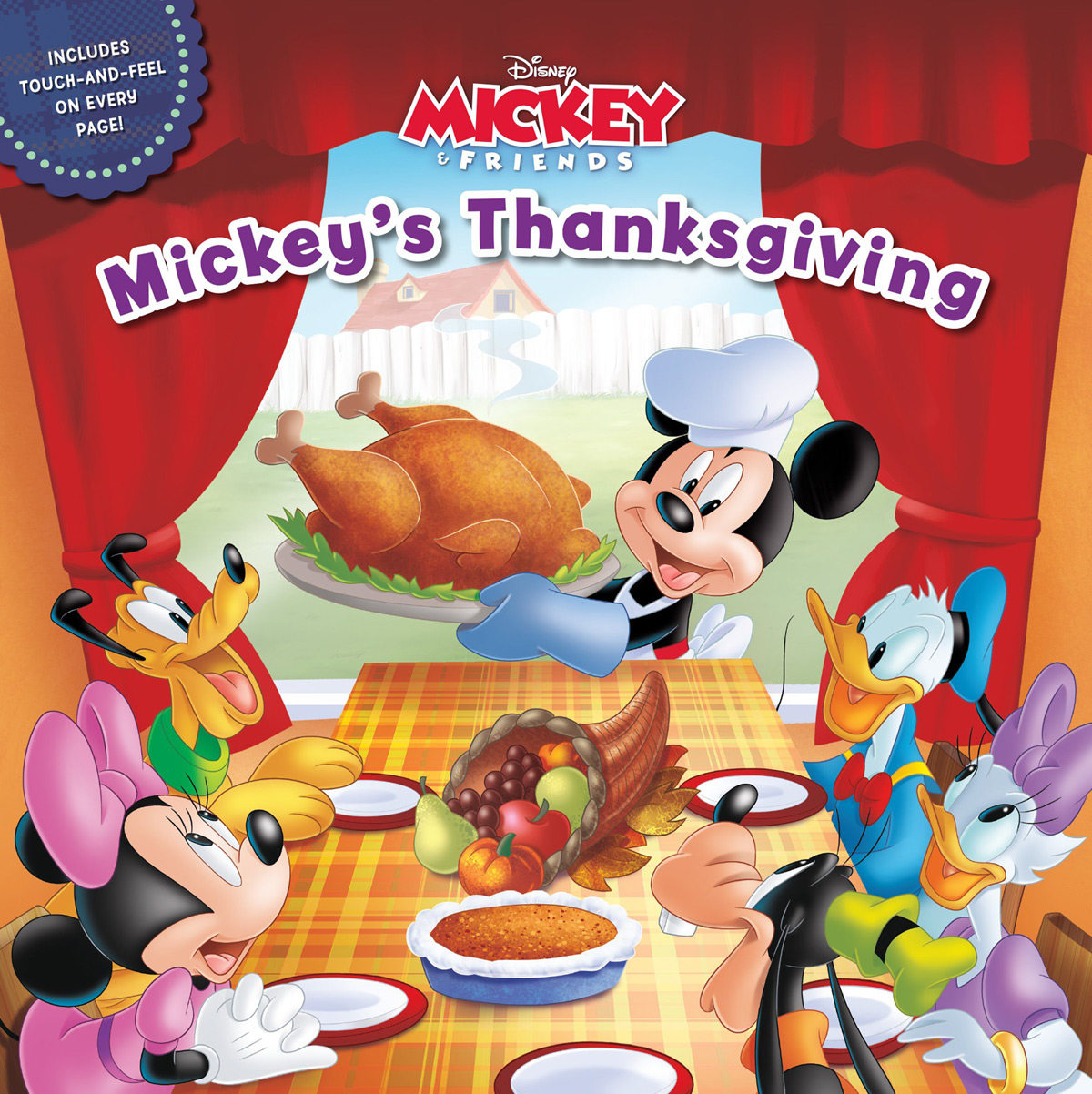 绘本 米奇和朋友的感恩节 mickey & friends mickeys thanksgiving