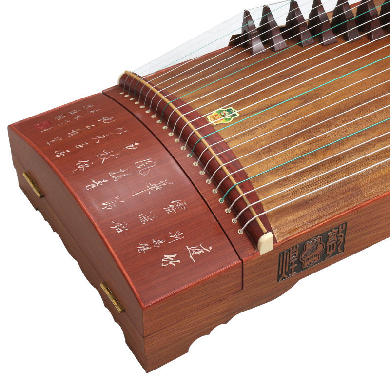 敦煌牌689e高山流水仿酸枝木古筝琴初学考级上海敦煌古筝旗舰店