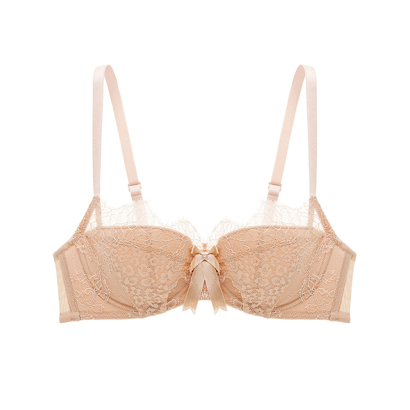 夹棉buildingbeauty立美力2杯豹纹蕾丝文胸文胸