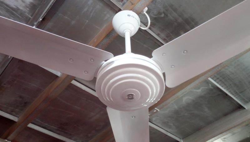 鸿基fc30k工业吊扇扇王绿色56寸120w纯铜电机吊扇