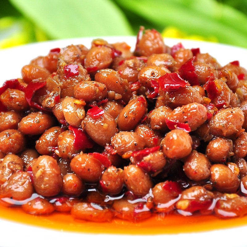 湖南下饭开胃调味品拌面豆酱特产黄豆酱辣椒900克豆瓣酱