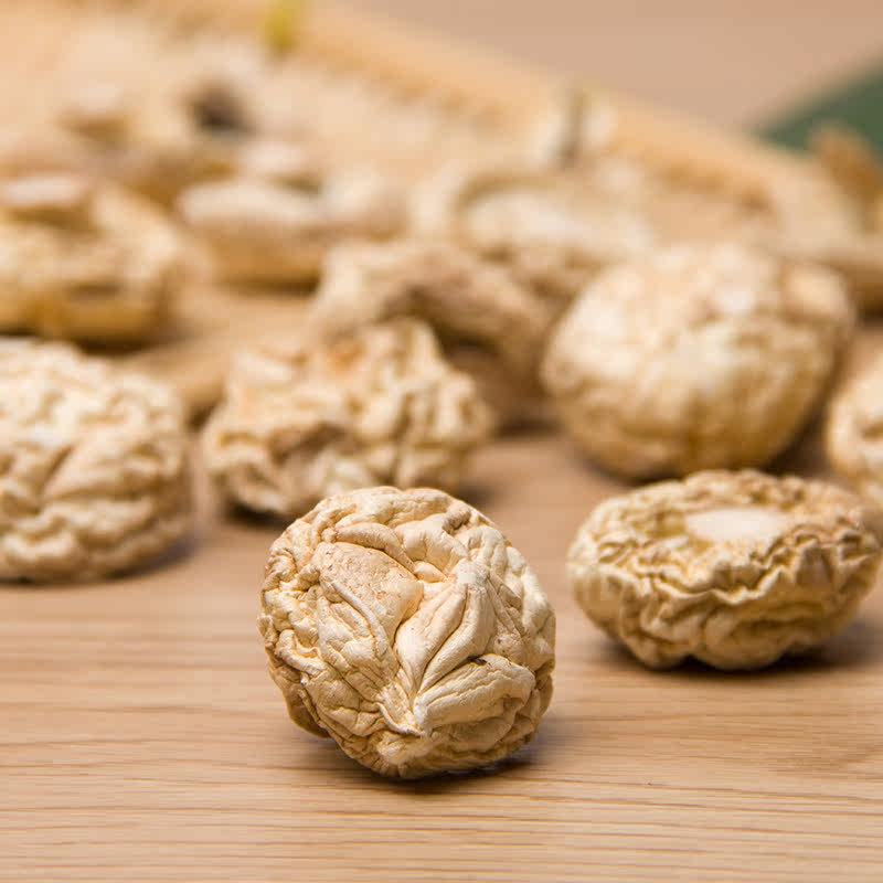土尚土菌菇双孢菇干口菇白蘑菇干100g袋装农家特产肉厚口菇干