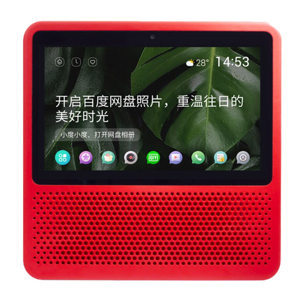 小度在家1s触屏触摸屏音箱人工ai语音控制智能音箱