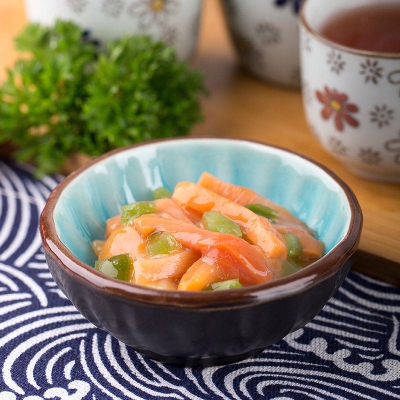 鲜绘开袋即食芥末冰山蚌80g1盒