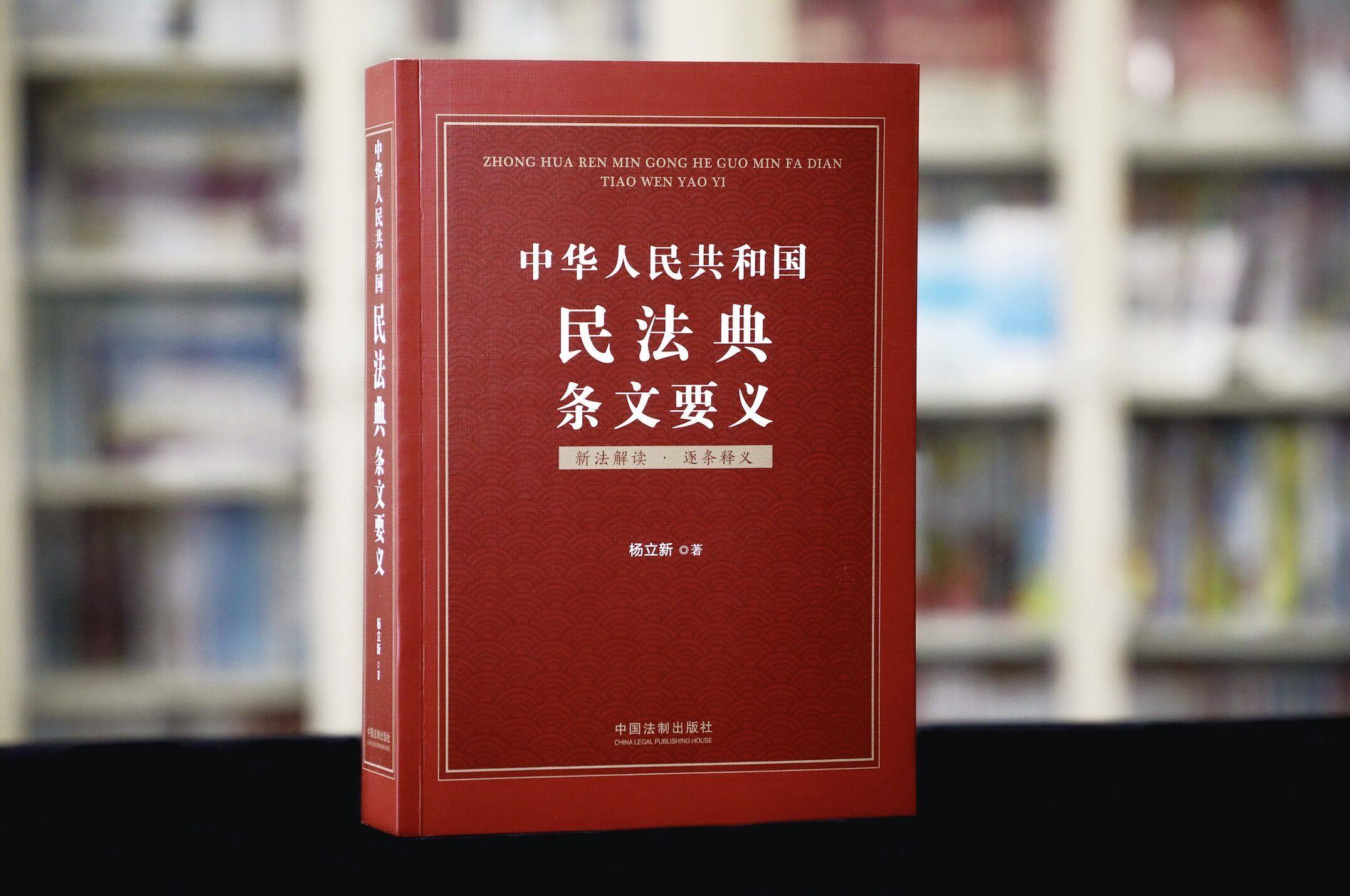 中华人民共和国民法典条文要义新法解读逐条释义民法新华书店民法