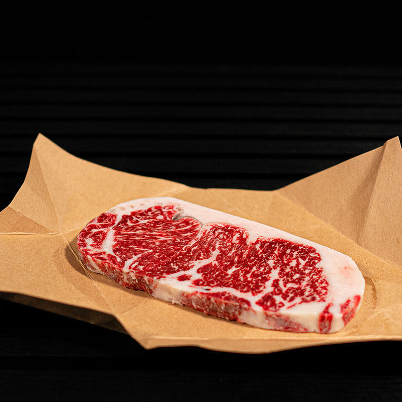 景泰精选原切雪花黑牛a3西冷牛排牛扒200g牛排