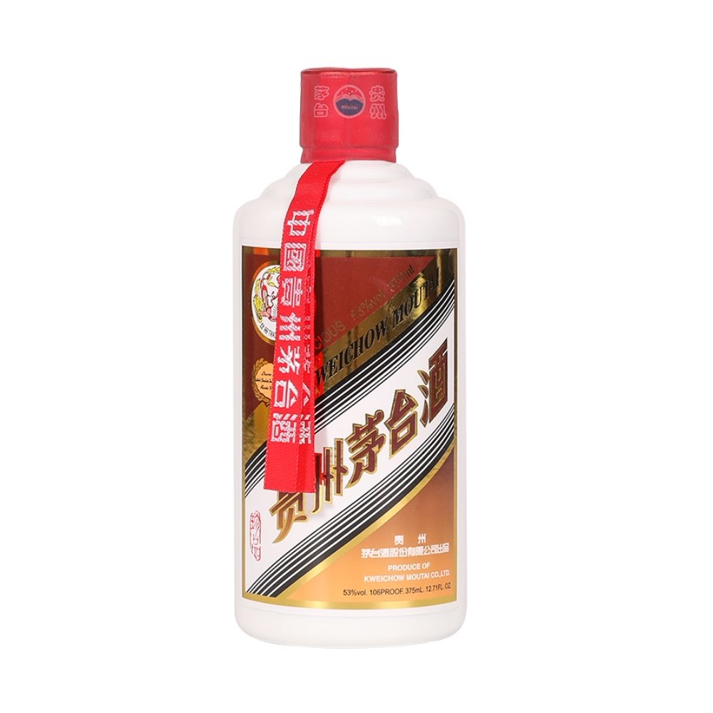 贵州贵州茅台茅台酒53度飞天珍品香型白酒纸珍375ml白酒