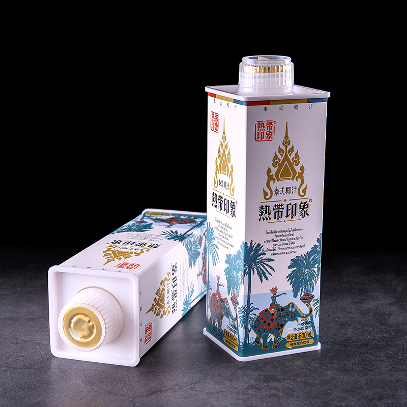 海南热带印象泰式椰汁600ml*6瓶礼盒整箱鲜榨椰子奶植物蛋白饮料