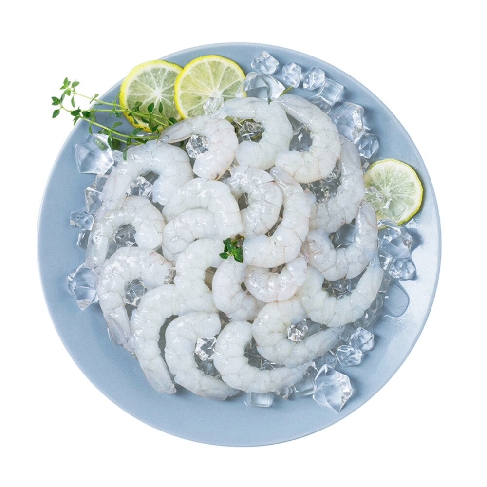 虾仁新虹宝尝鲜新鲜抽肠无冰100g白玉水产品海鲜虾仁
