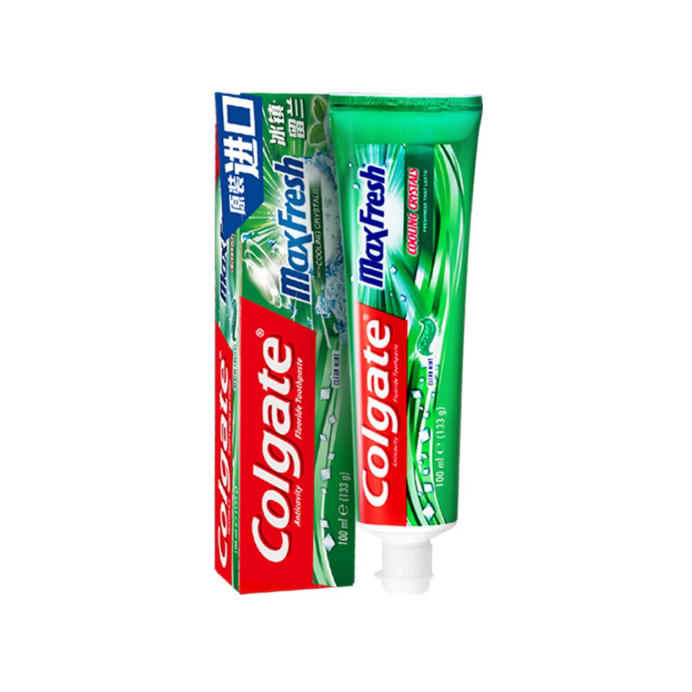 牙膏高露洁133gmaxfresh10冰镇冰爽牙膏