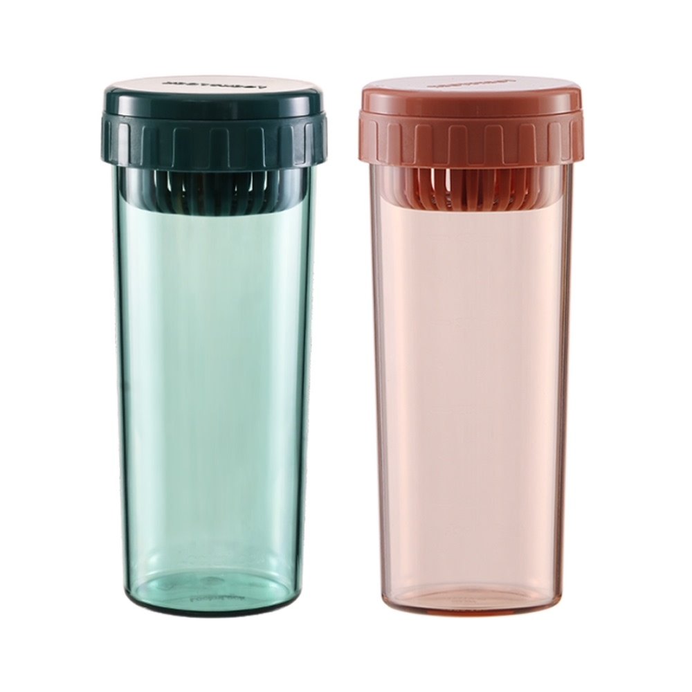 塑料乐扣乐扣杯子学生水杯夏季简约520ml茶杯随手随手杯