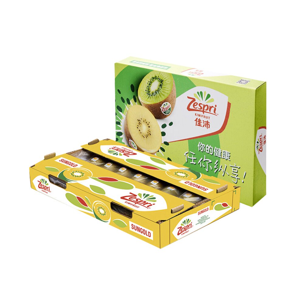 zespri佳沛新西兰金奇异果1618个原箱巨无霸果单果175232g