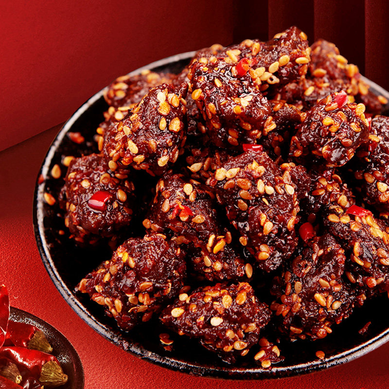 麻辣蜀道香牛肉50g四川特产牛肉干熟食零食小吃牛肉类