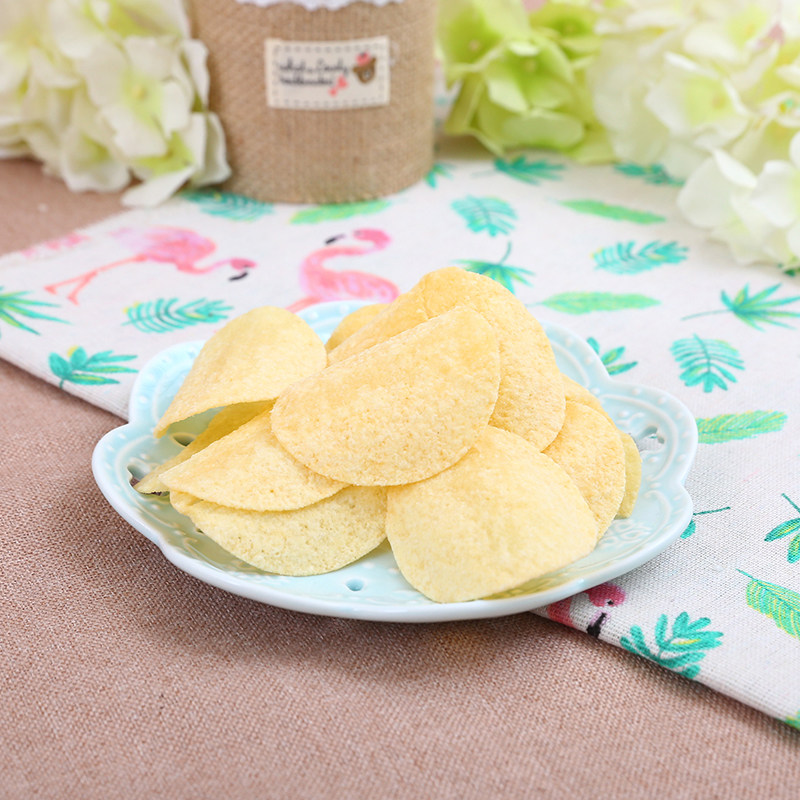 rt-mart膨化食品番茄薯片75克休闲膨化零食膨化食品