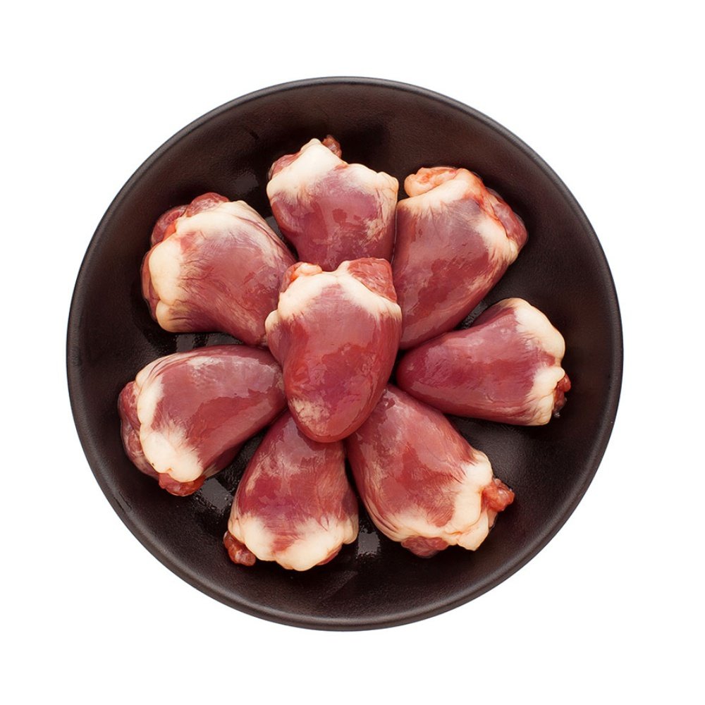 食材鸭心cp正大食品鸭肉优选500g生鸭冷冻其它鸭肉类
