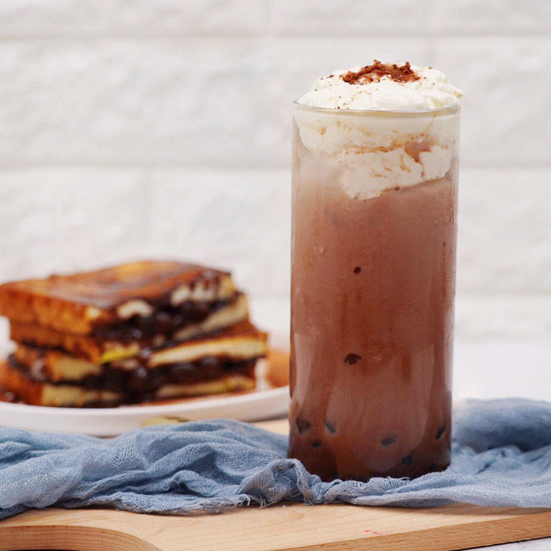 阿华华田巧克力可可16杯400g早餐代餐牛奶搭档天然粉粉食品