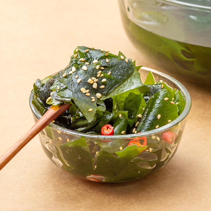 5折精选细珠妈妈裙带100g海木木耳火锅薄海海带