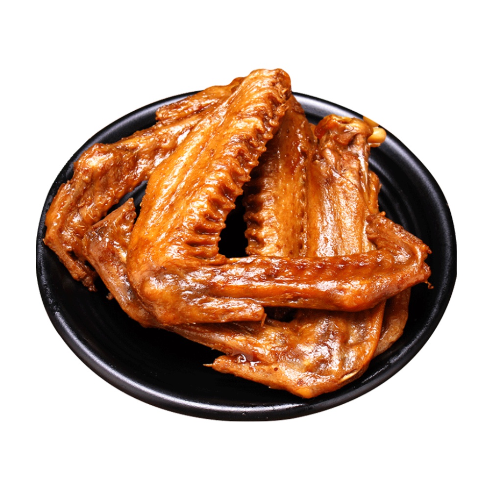 老杜香辣鸭翅128g秘制卤鸭鸭肉卤肉熟食开袋肉制品