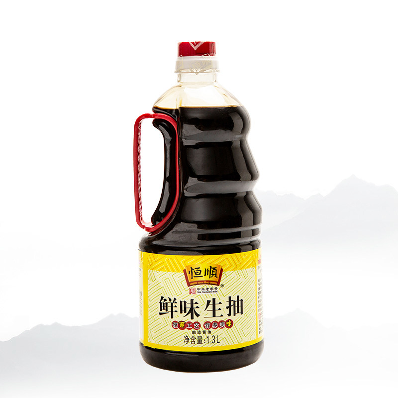 恒顺酱油鲜味生抽13l凉拌炒菜调料调味料厨房酱油