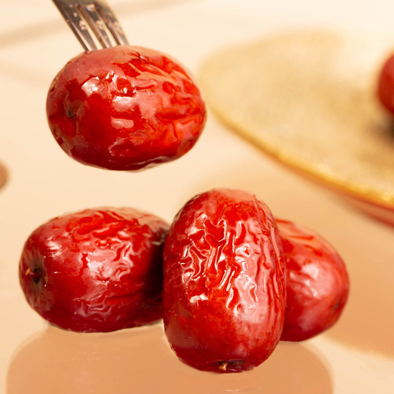 好想你一级锁鲜枣500g新疆特产免洗即食红枣鲜甜休闲零食红枣子