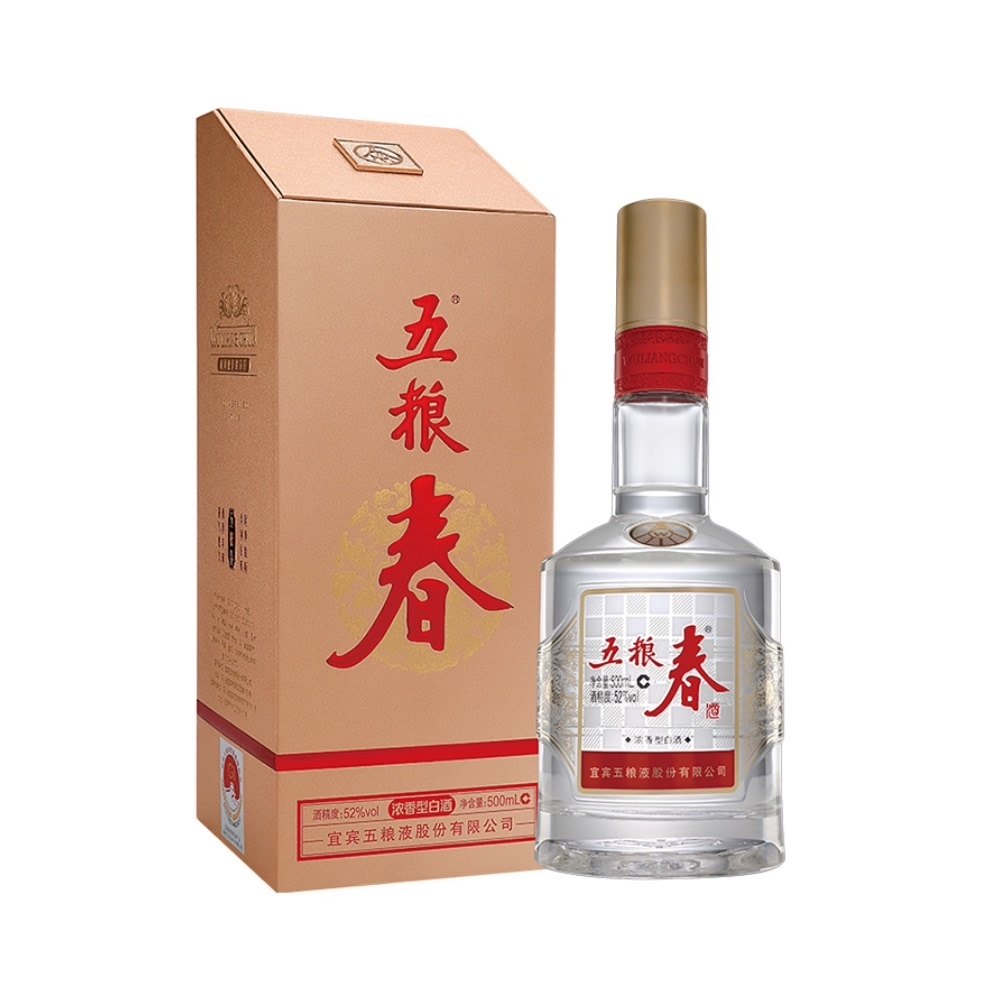 五粮液股份出品二代五粮春52度500ml浓香型