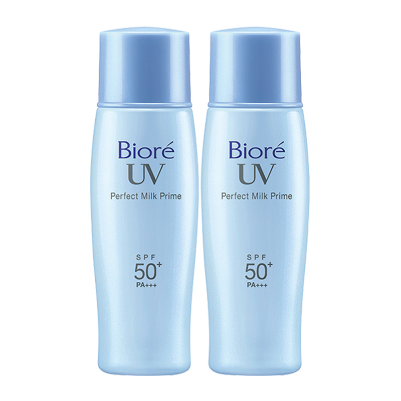 花王Biore/碧柔轻透倍护防晒乳40mlX2支SPF50+PA+++隔离防水防汗61.4元