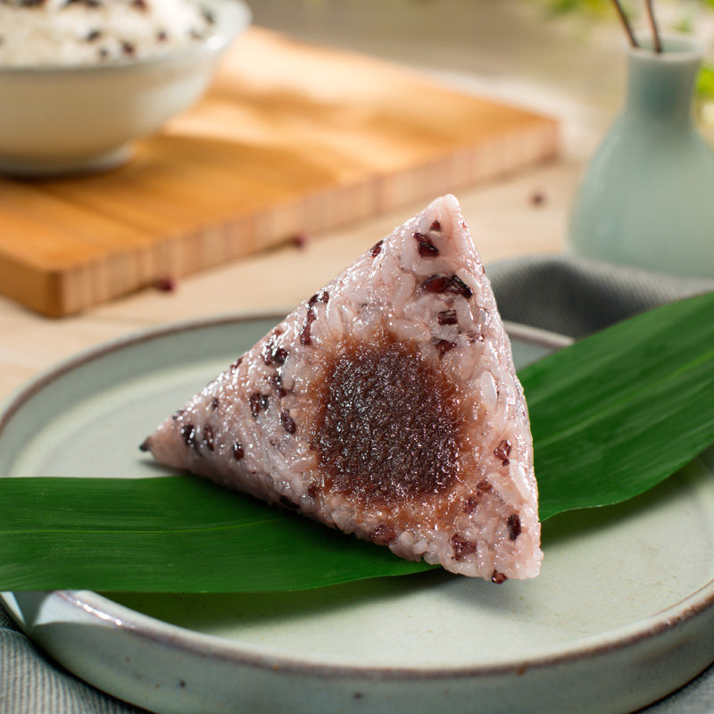 荣庆和120克血糯豆沙粽2只装嘉兴粽子嘉兴特产粽子