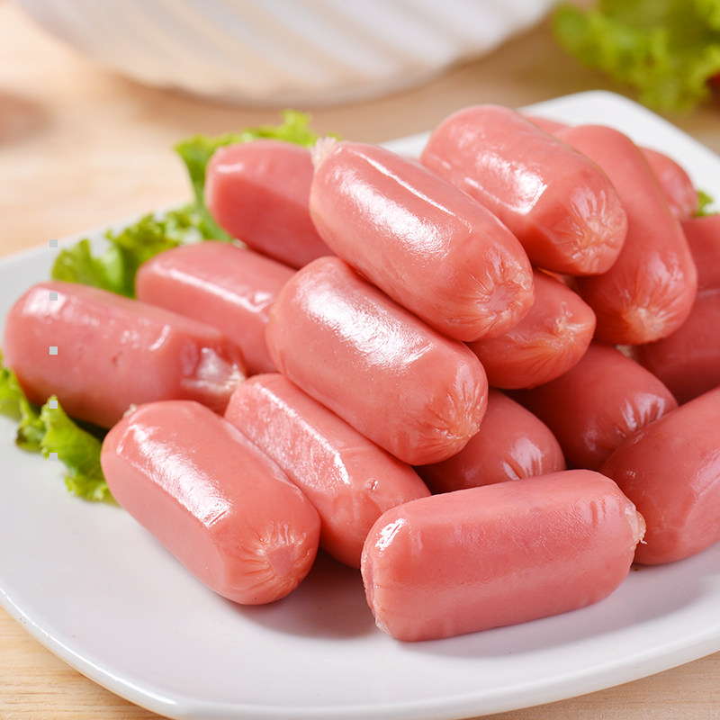 金锣火腿肠台式小烤肠原味240g休闲零食办公室小吃特产零嘴小香肠