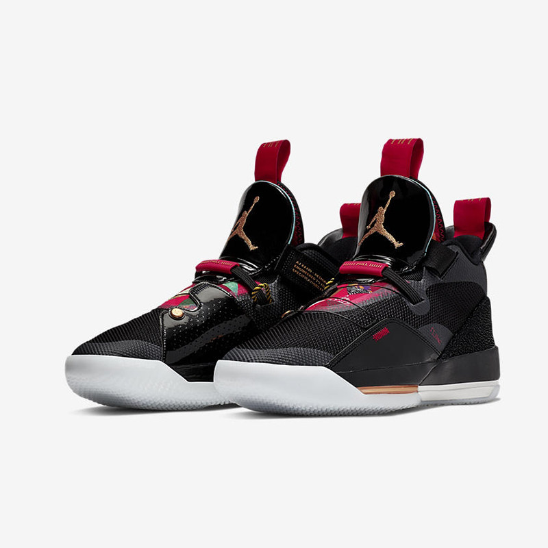nikeairjordanaj33男子男子气气垫缓震实战篮球篮球鞋