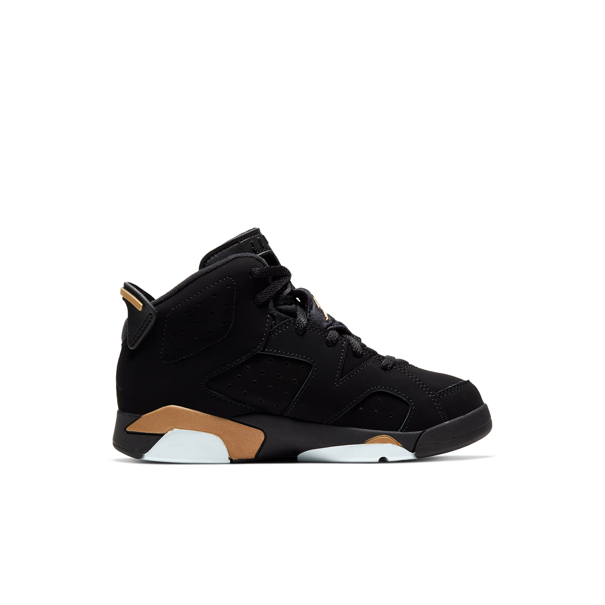 nike jordan 6 retro dmp aj6小童婴童黑金运动篮球鞋 ct4965-007