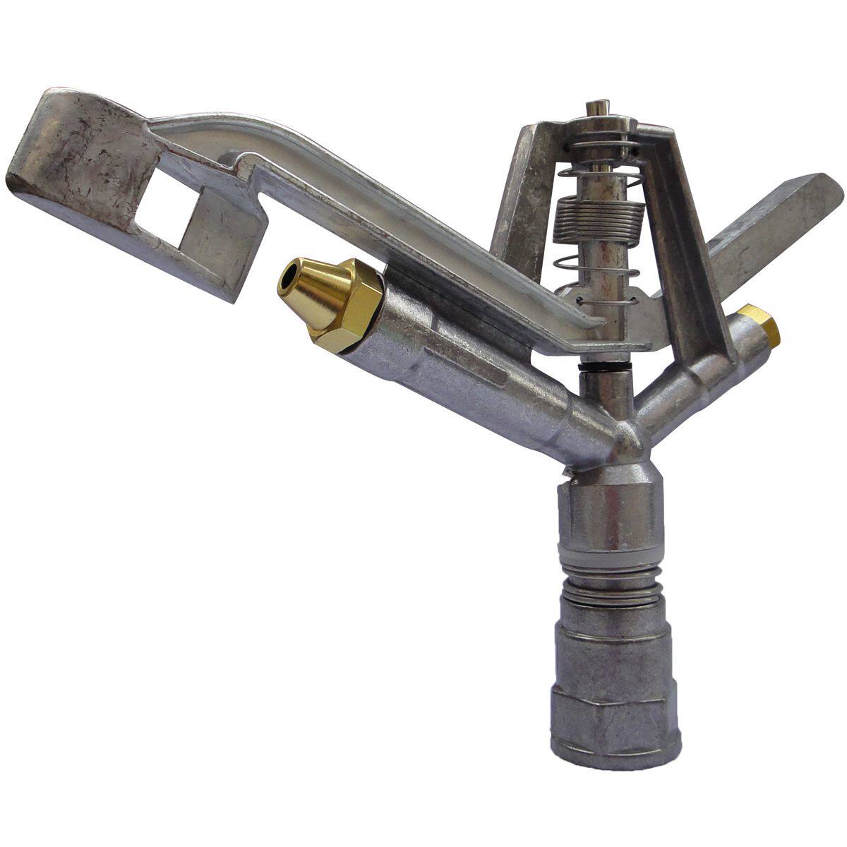 1寸锌合金摇臂喷头 农用 农场农业用草坪大田喷灌溉抗旱浇地神器 - 爱