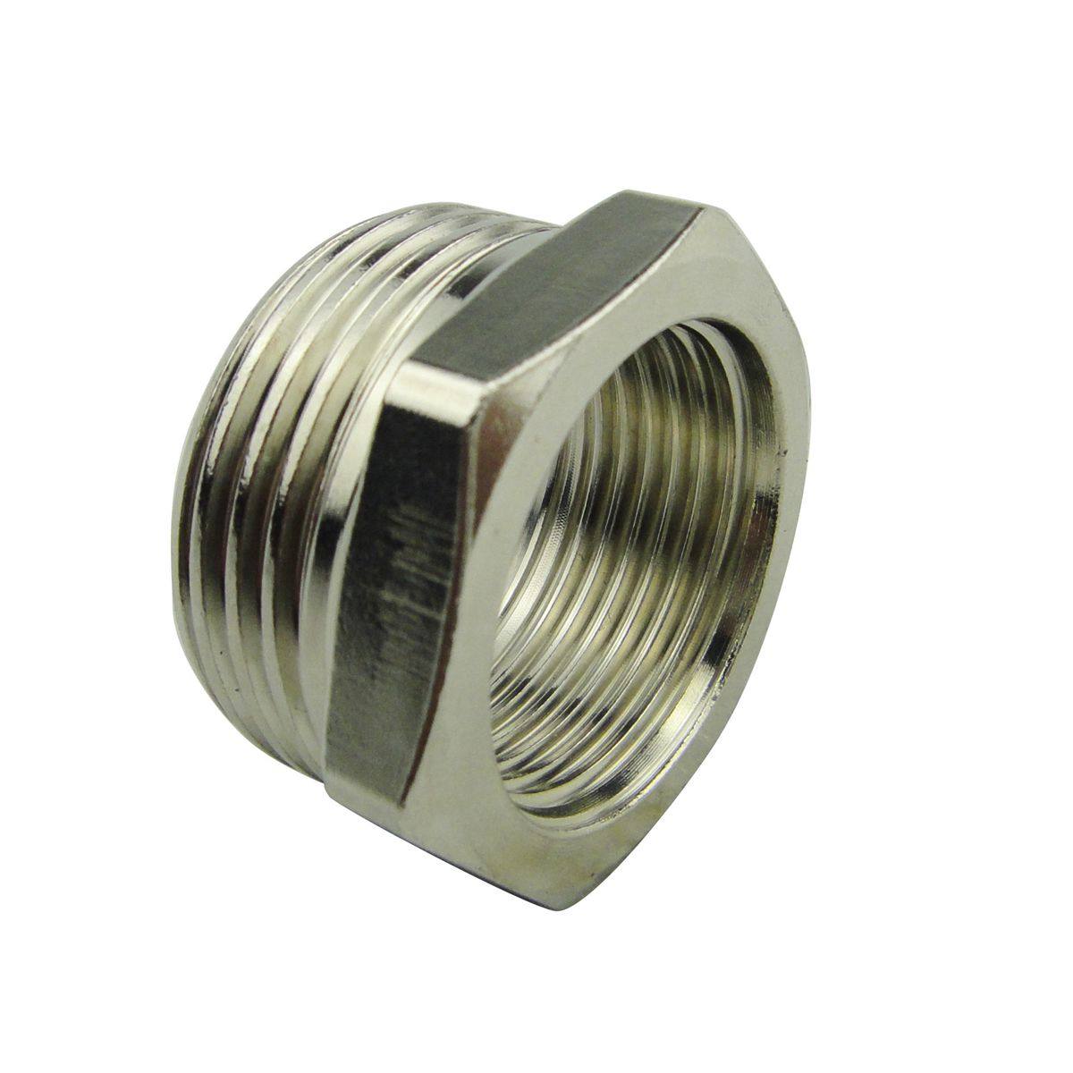 内外不锈钢补芯丝变卜申接头4分6分1寸补心接头