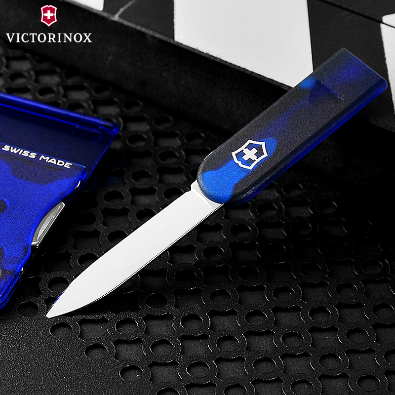 原装正品维氏瑞士军刀卡07222t2便携多功能卡片刀瑞士军士刀具