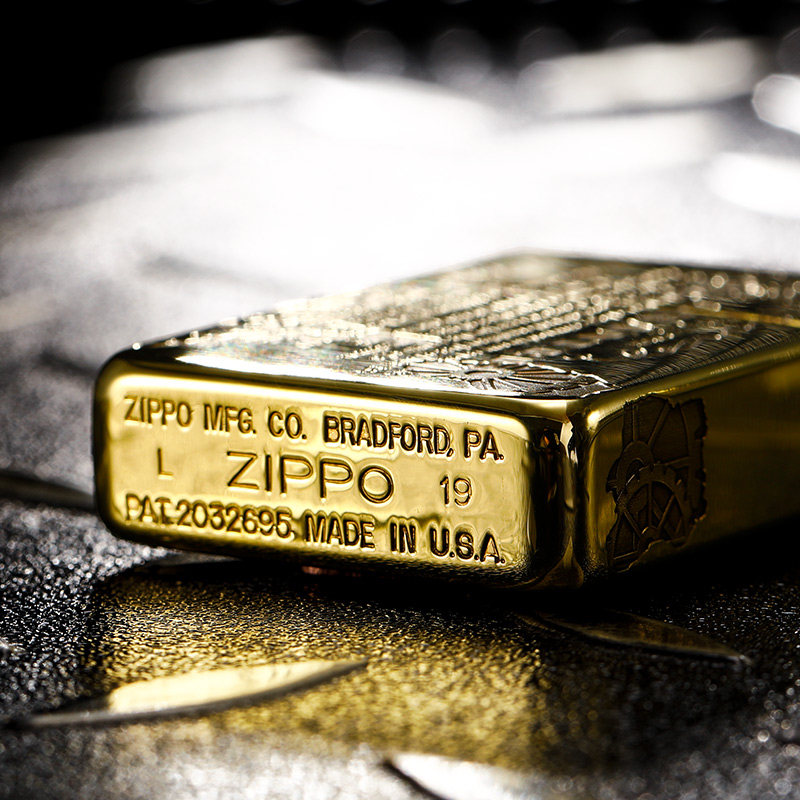 打火机zippo正品原装纯铜1941b复刻时光记忆说明书贴章zippo