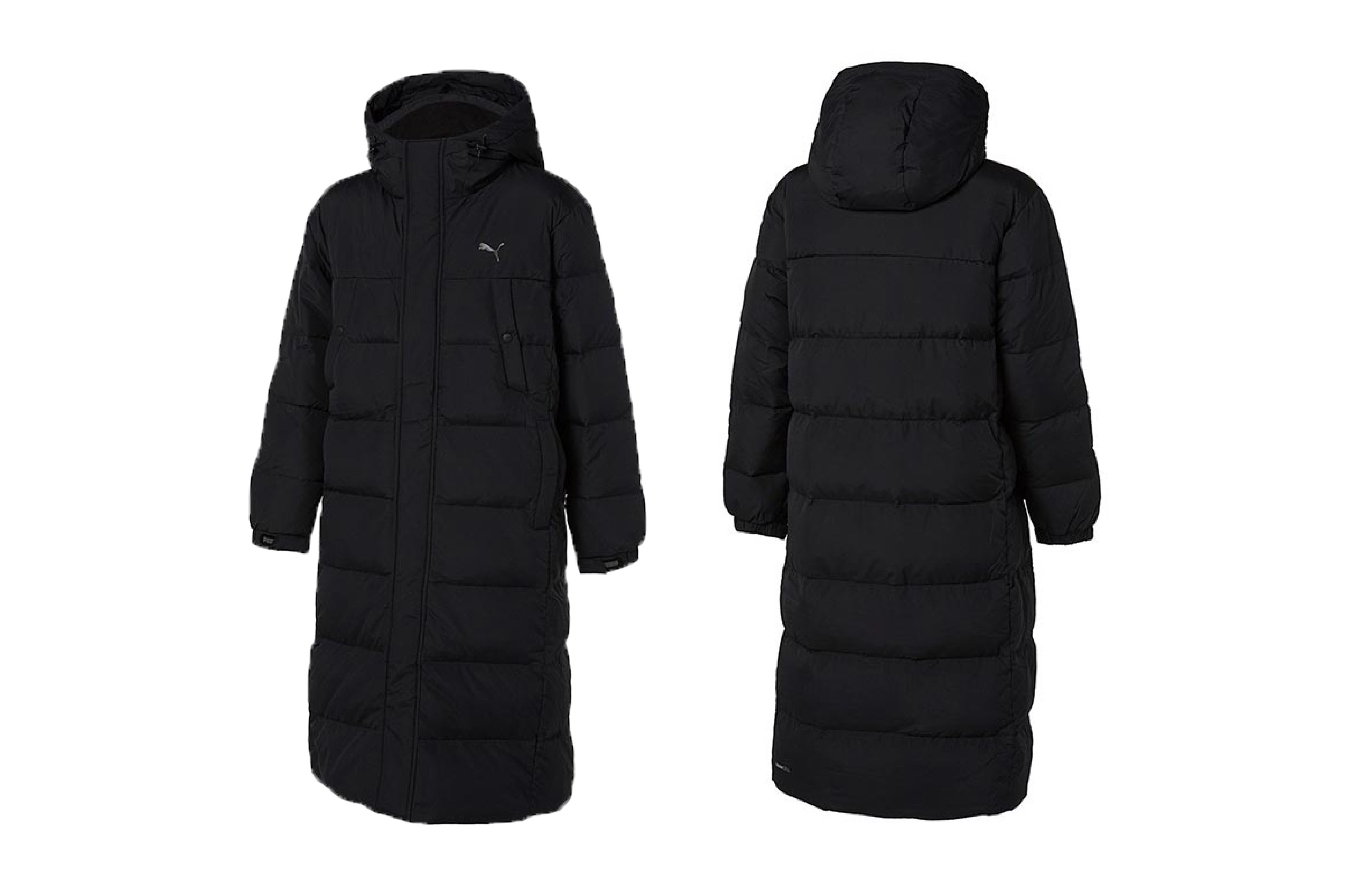 羽绒服puma彪马2019冬季新款运动防风连帽长款运动羽绒服