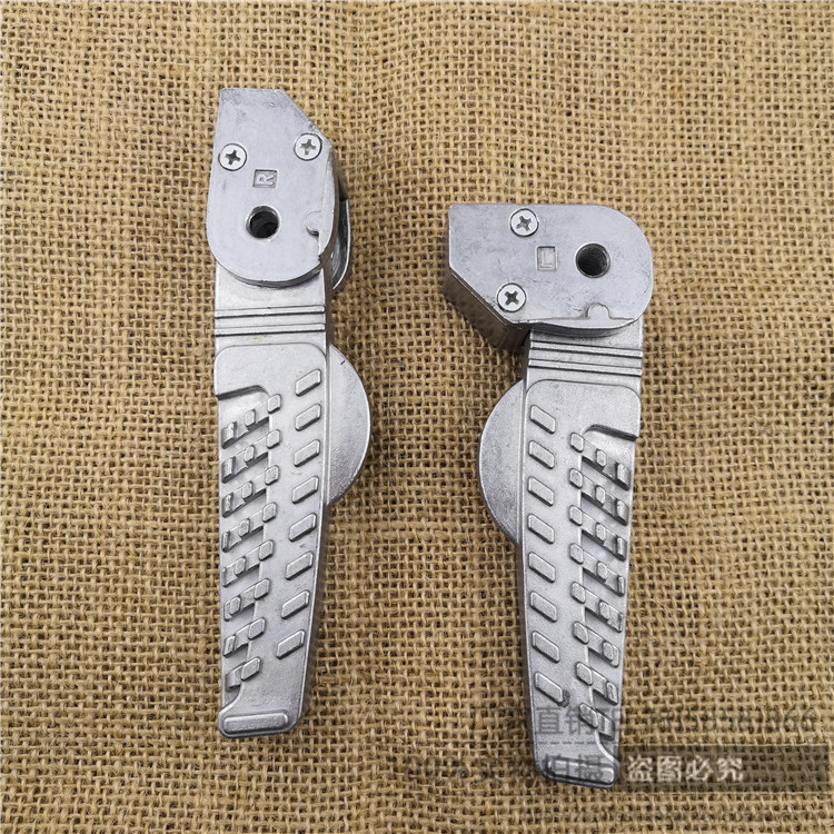 gtr搁脚战速电动车摩托车好格脚蹬二代改装鬼火电动车脚踏