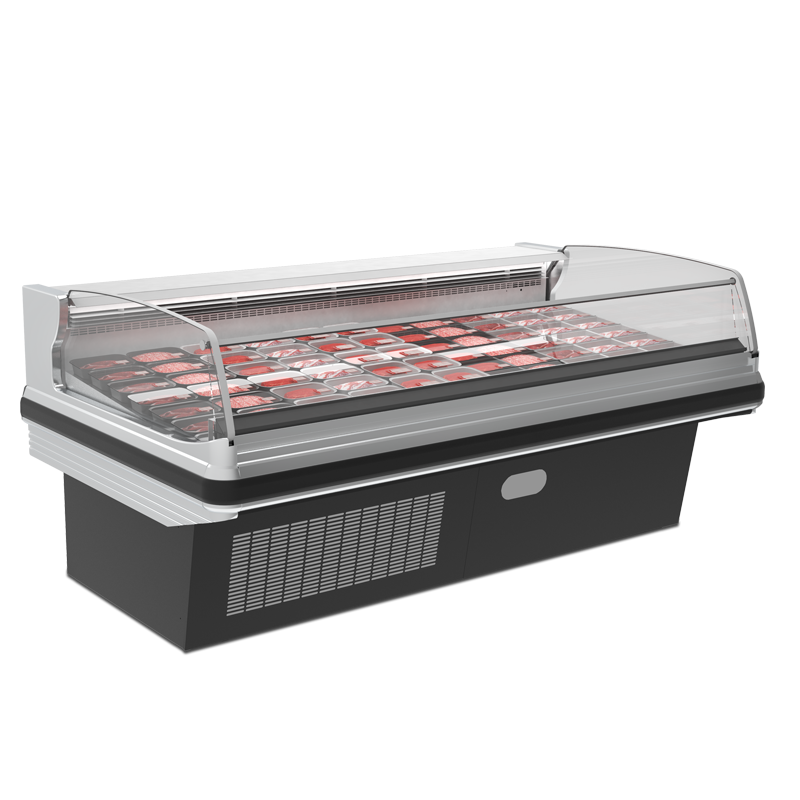 风冷鲜肉无霜冰箱商用雪柜生鲜猪肉保鲜水果展示柜