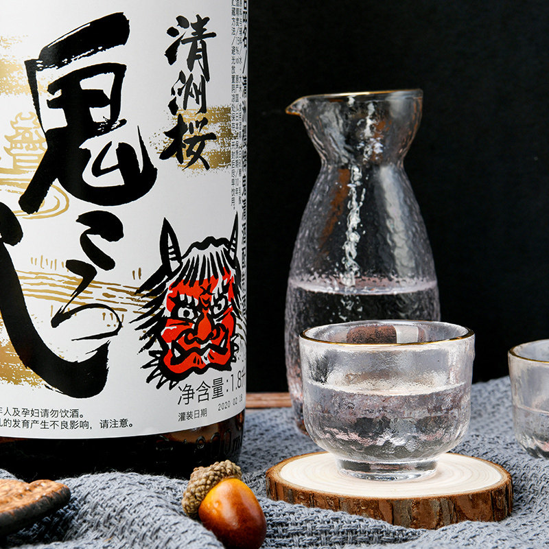 清洲樱鬼酒1.8l日本原装进口酒洋酒发酵酒日本酒甘口米酒日本清酒