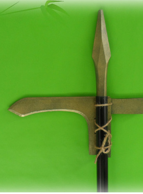 中国古代兵器戈秦战国舞台古装拍摄